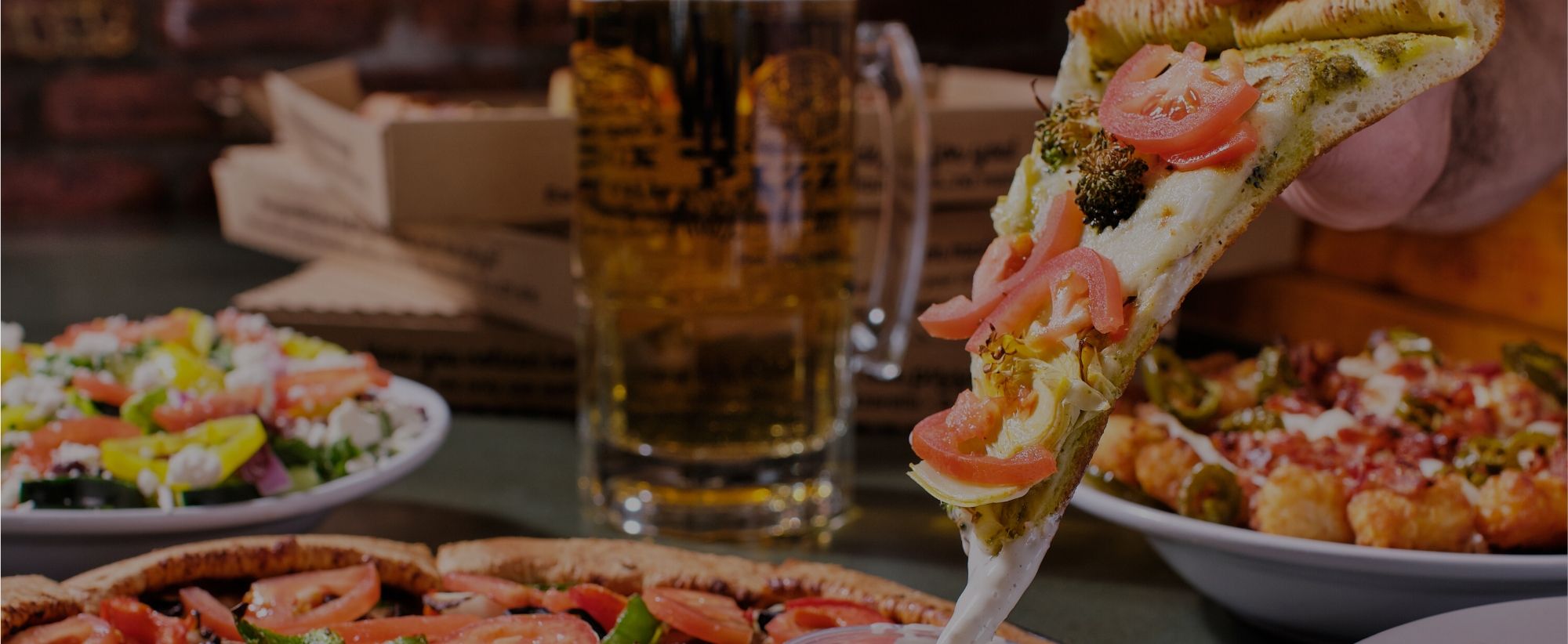 Header Woodstocks Pizza Legendary Pizza, Salads & Desserts