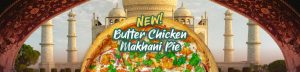 Butter Chicken Pizza