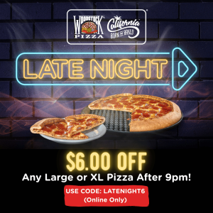 Late Night Pizza Deal Santa Cruz